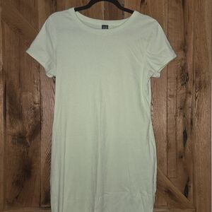 Mint Green Women's Tshirt Dress